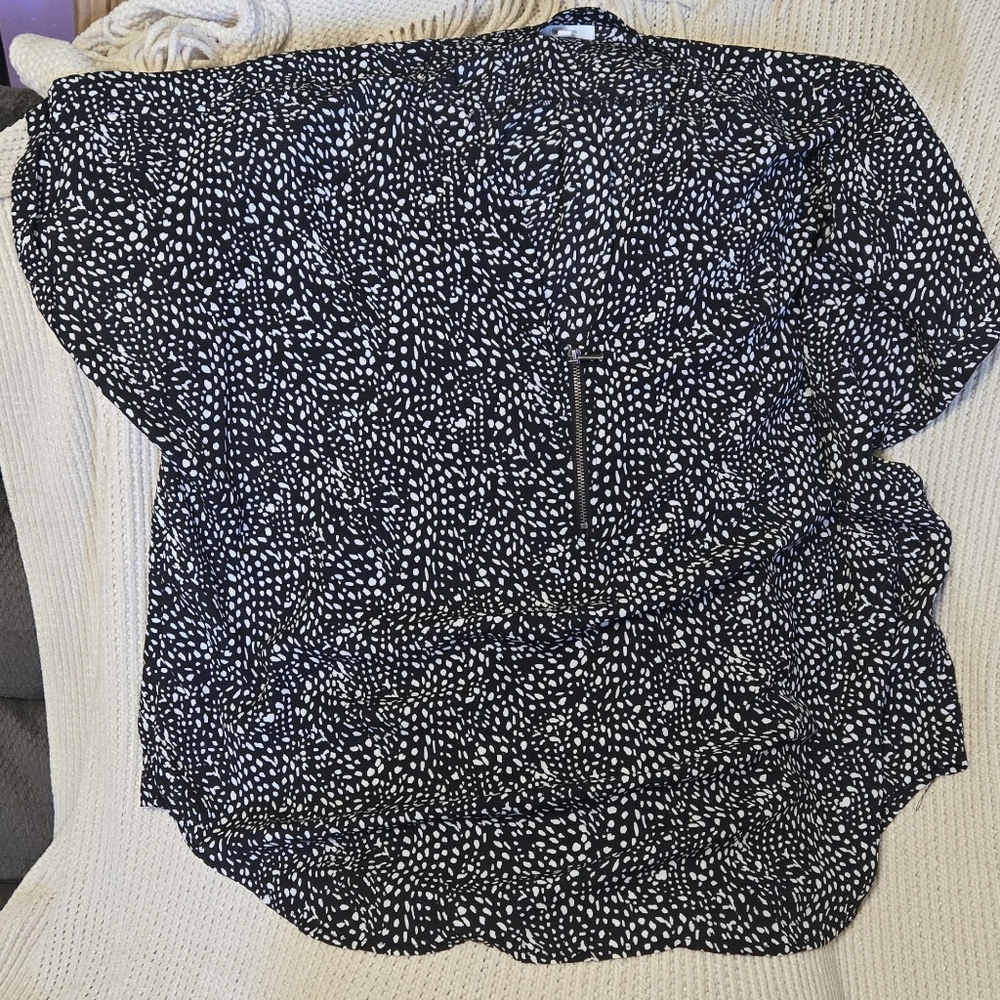 Maurices Spotty Dot Blouse